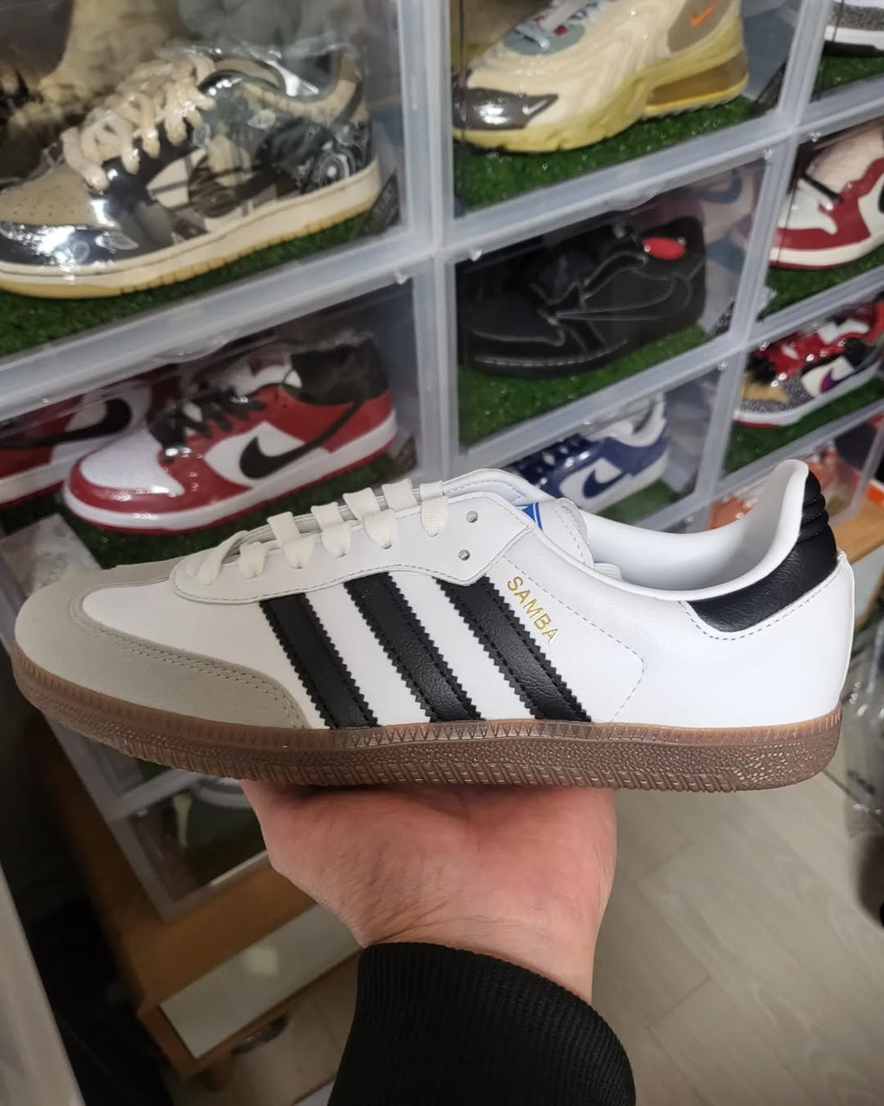 Adidas Samba Og Cloud White Black