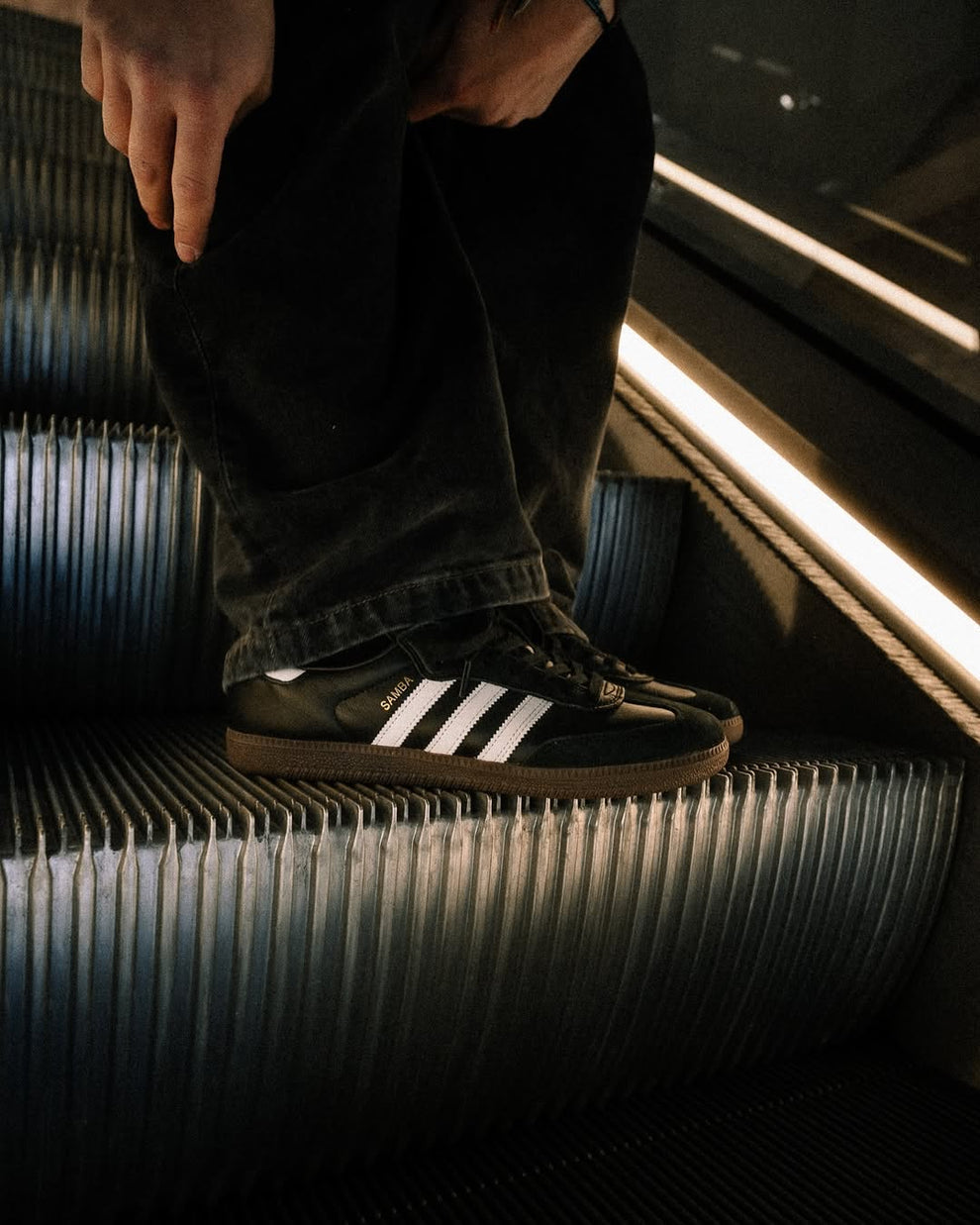 Adidas Samba Og Black White