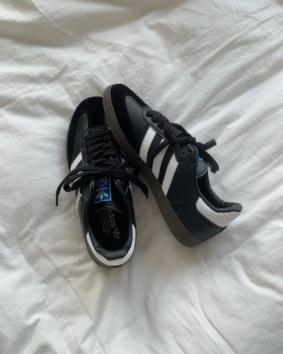 Adidas Samba Og Black White