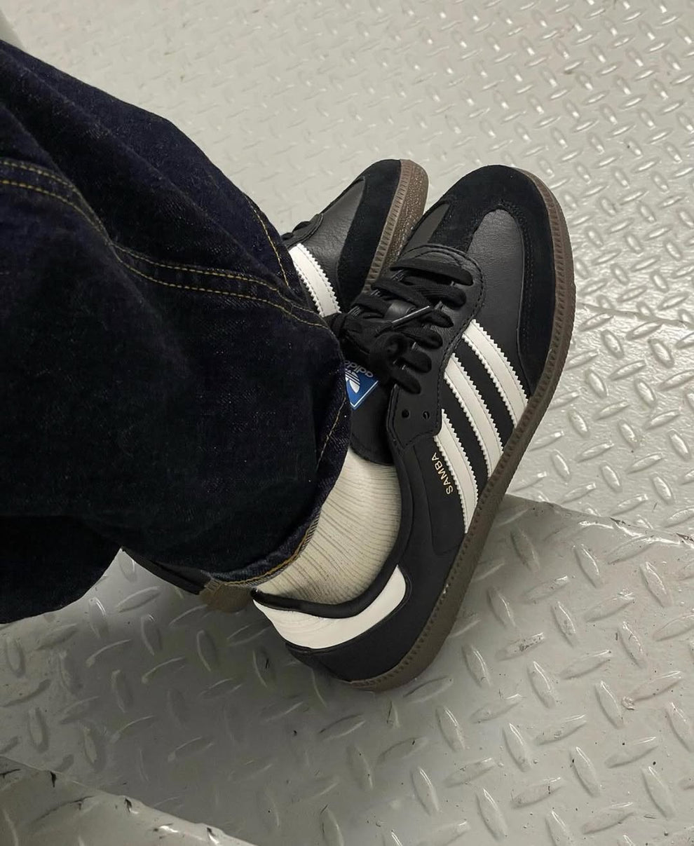 Adidas Samba Og Black White