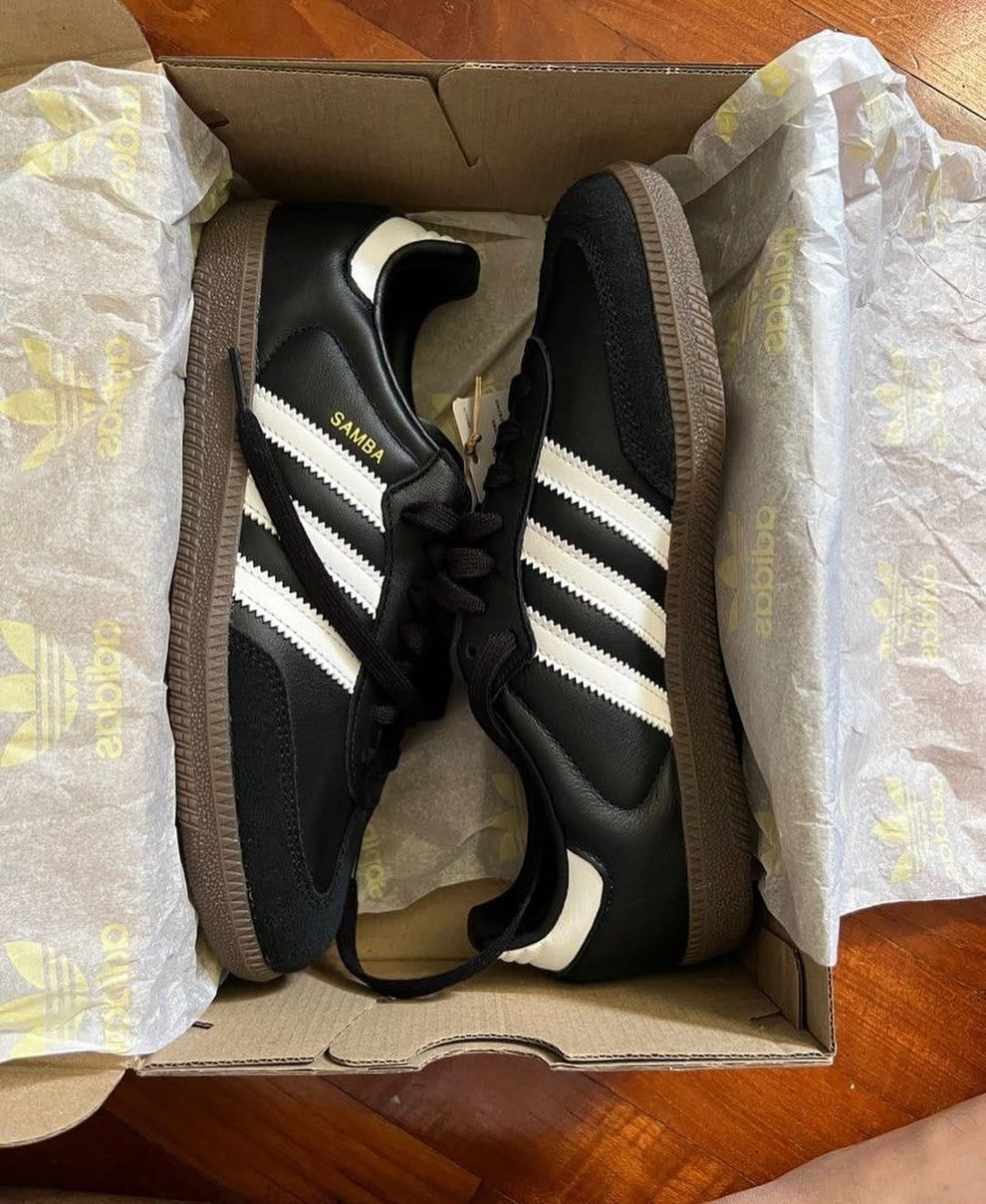 Adidas Samba Og Black White