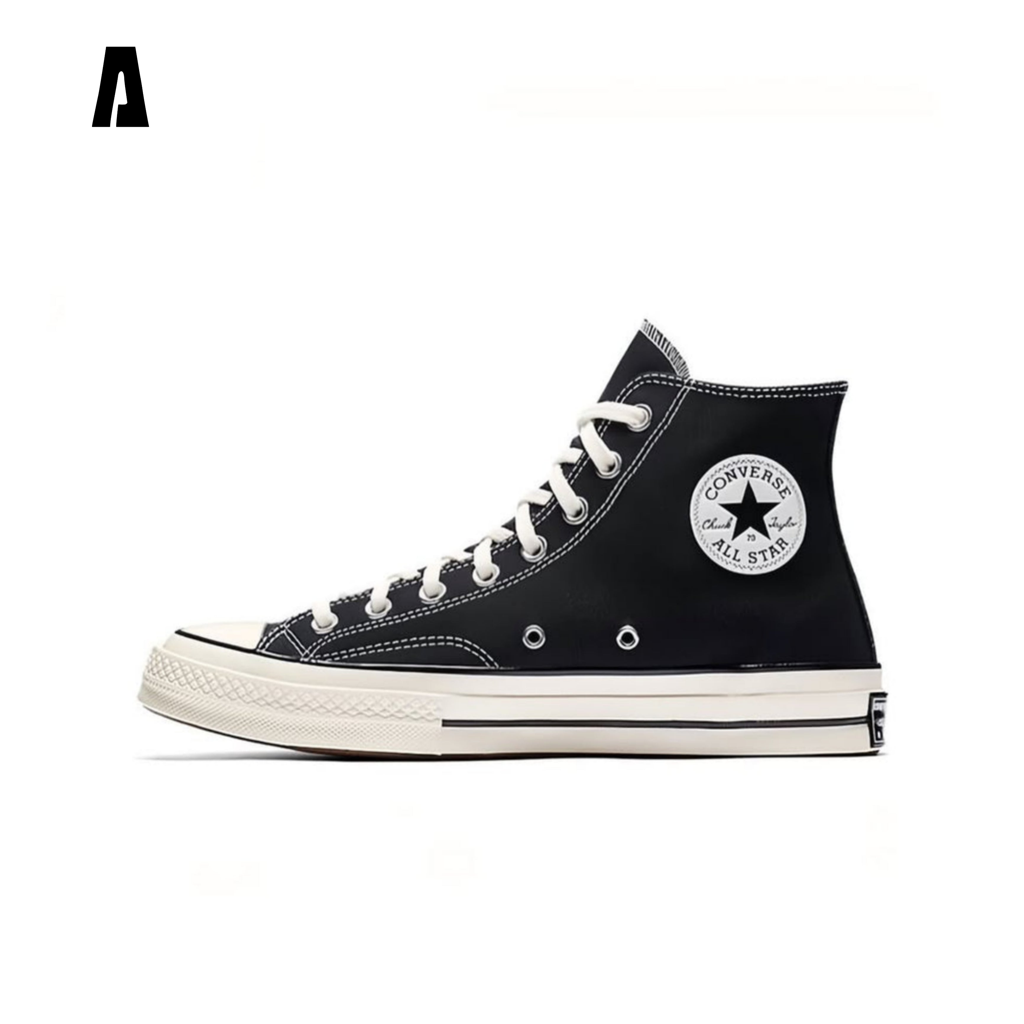 Converse Chuck 70 Mid Black (UA & Semi UA)