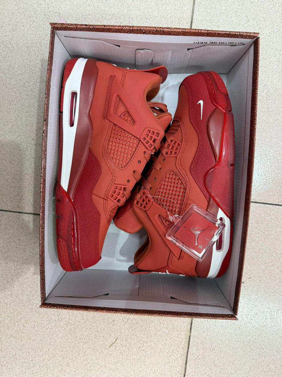 Nigel Sylvester x Air Jordan Retro4 Sp Brick By Brick