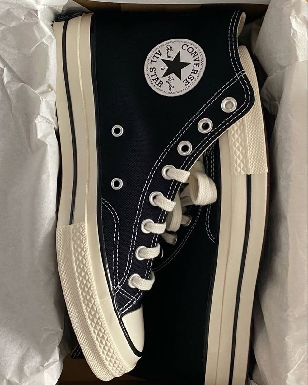 Converse Chuck 70 Mid Black (UA & Semi UA)