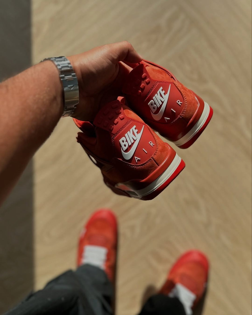 Nigel Sylvester x Air Jordan Retro4 Sp Brick By Brick