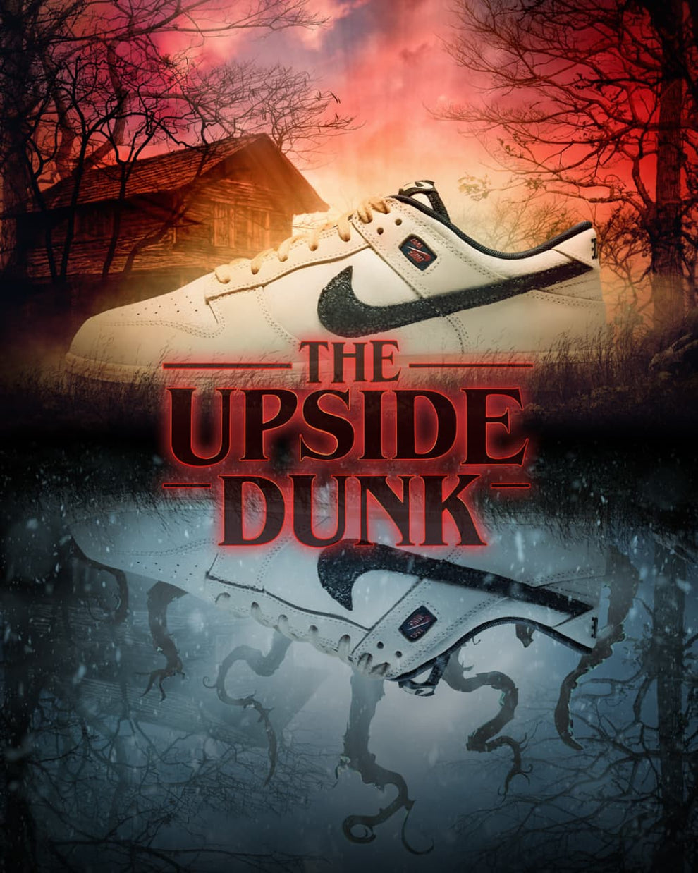 Nike Sb Dunk Low x Stranger Things "Phantom & Midnight Navy" (UA)